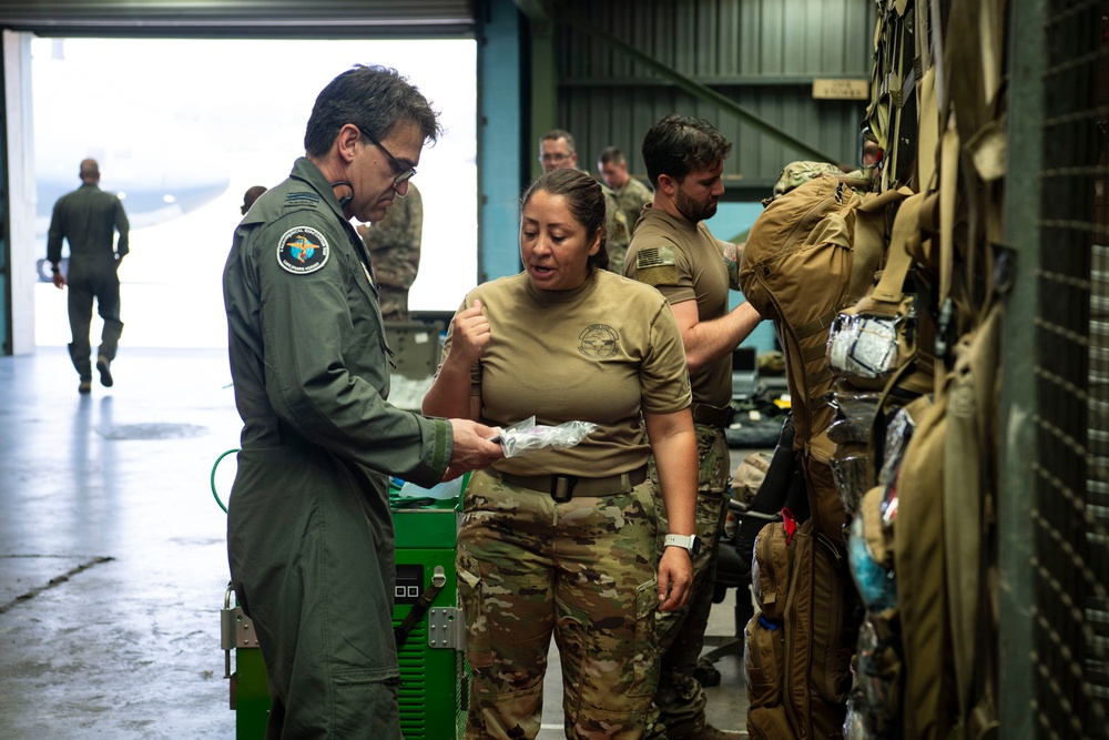 USAF, RAAF conduct aeromedical evacuation training with PNGDF during Pacific Angel 24-1