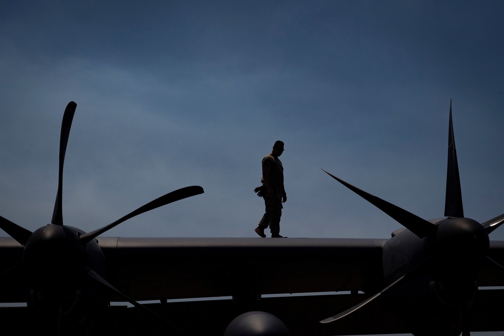 USAF, RAAF and French Navy aircrew and aircraft maintenance operations during Pacific Angel 24-1
