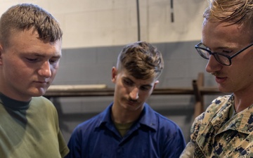 Lance Cpl. Parker Anderton wins 2nd MAW Cowbell Award