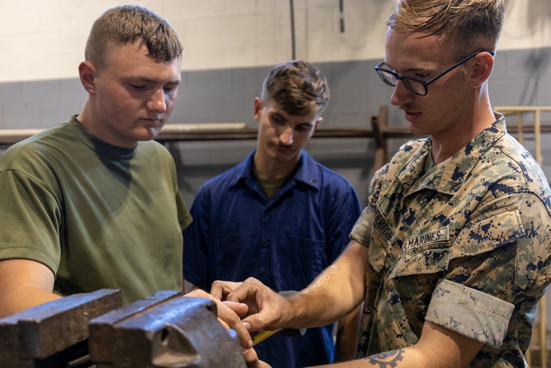 Lance Cpl. Parker Anderton wins 2nd MAW Cowbell Award