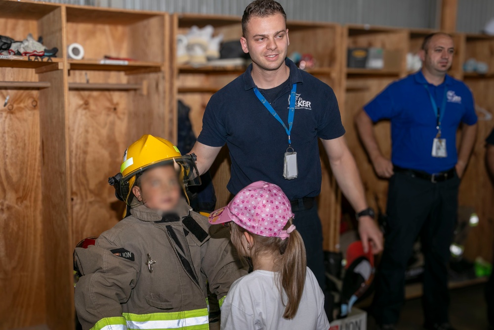 U.S. Soldiers from Regional Command East of the NATO-led KFOR mission hosted students and teachers from Future School at Camp Bondsteel, Kosovo, July 12, 2024.