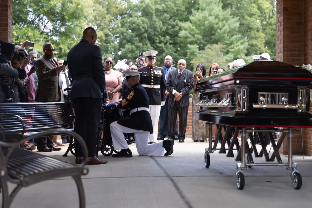 Marine Corps SgtMaj James Robert Futrell (retired)