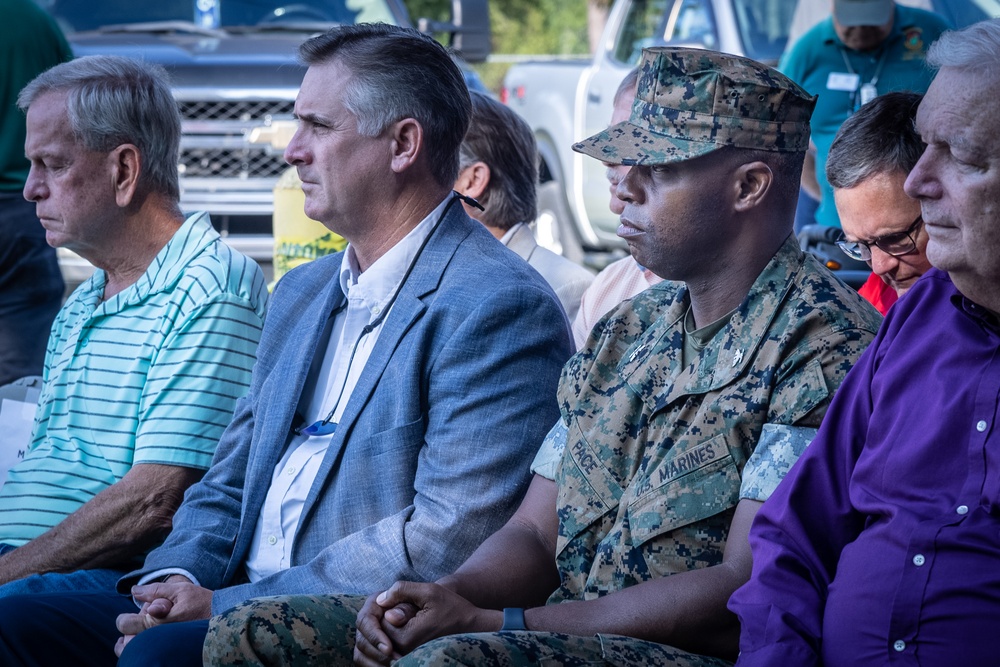 Lejeune Memorial Gardens Welcome Center Groundbreaking Ceremony