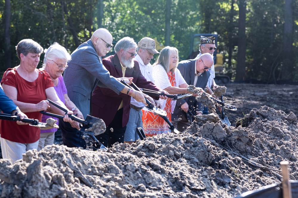 Lejeune Memorial Gardens Welcome Center Groundbreaking Ceremony