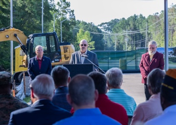 Lejeune Memorial Gardens Welcome Center Groundbreaking Ceremony