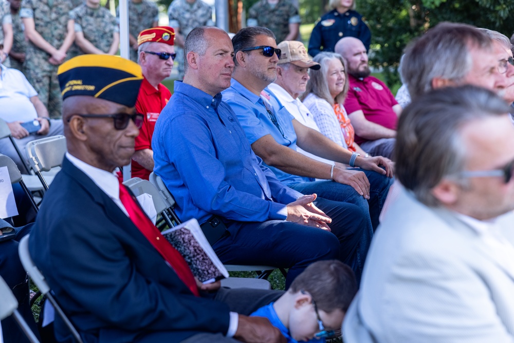 Lejeune Memorial Gardens Welcome Center Groundbreaking Ceremony