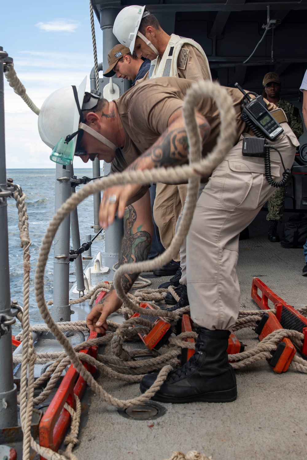 Gettysburg Conducts Passenger Transfer