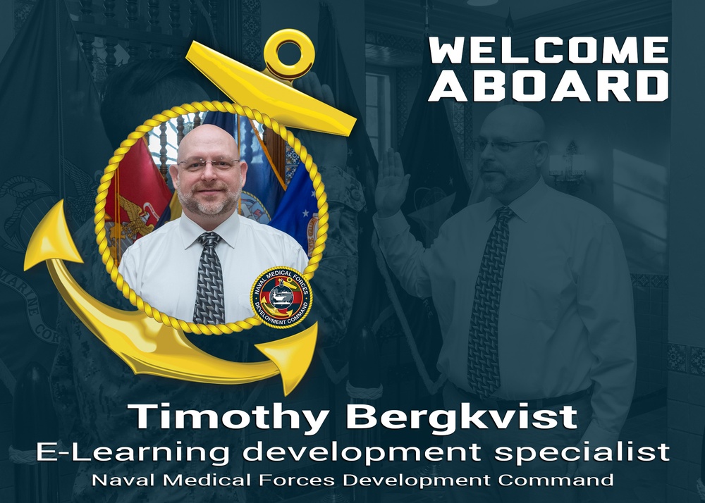 Naval Medical Forces Development Command welcomes new E-learning development specialist