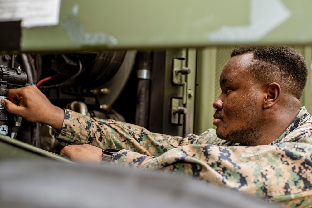 CLB-15, BLT 1/5 maintainers conduct 15th MEU maintenance exercise in South Korea