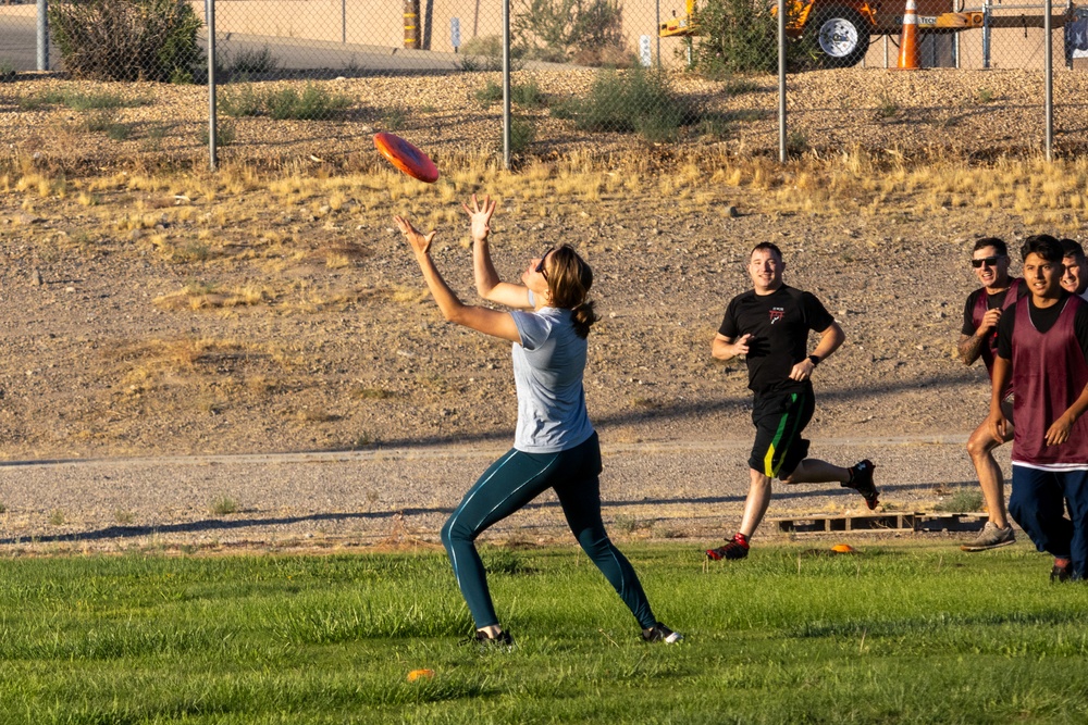 Marines Ultimate Frisbee Game