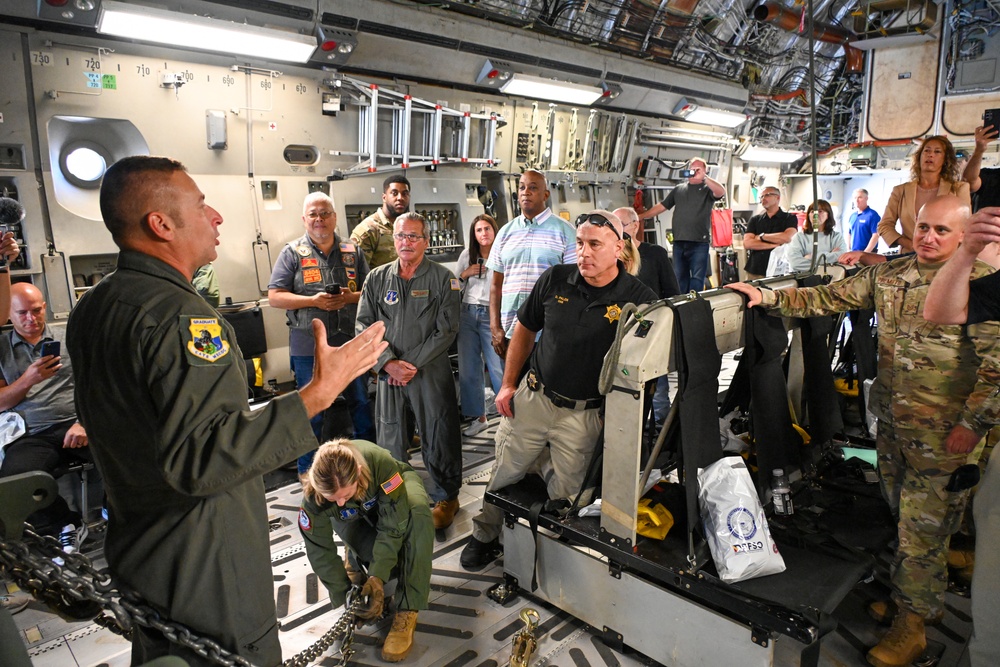 105th Airlift Wing flies Bosslift for Employer Support of the Guard and Reserve