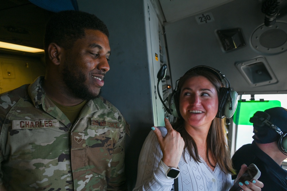 105th Airlift Wing flies Bosslift for Employer Support of the Guard and Reserve