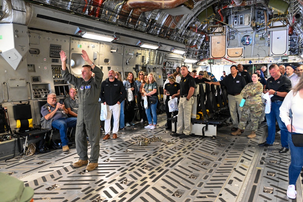 105th Airlift Wing flies Bosslift for Employer Support of the Guard and Reserve