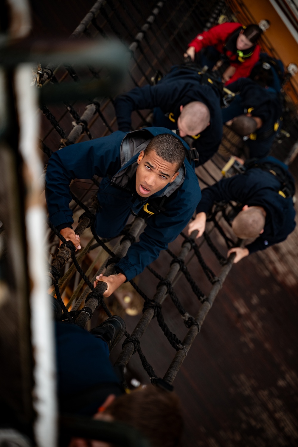 Coast Guard Cutter Eagle sets sail stations