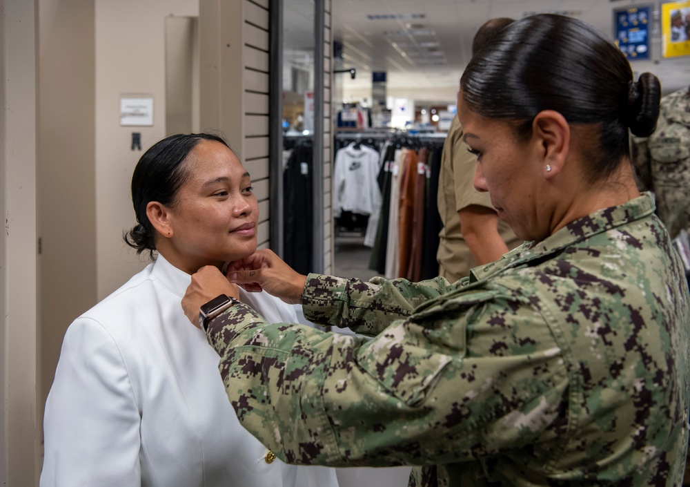 Chief Uniform Fitting