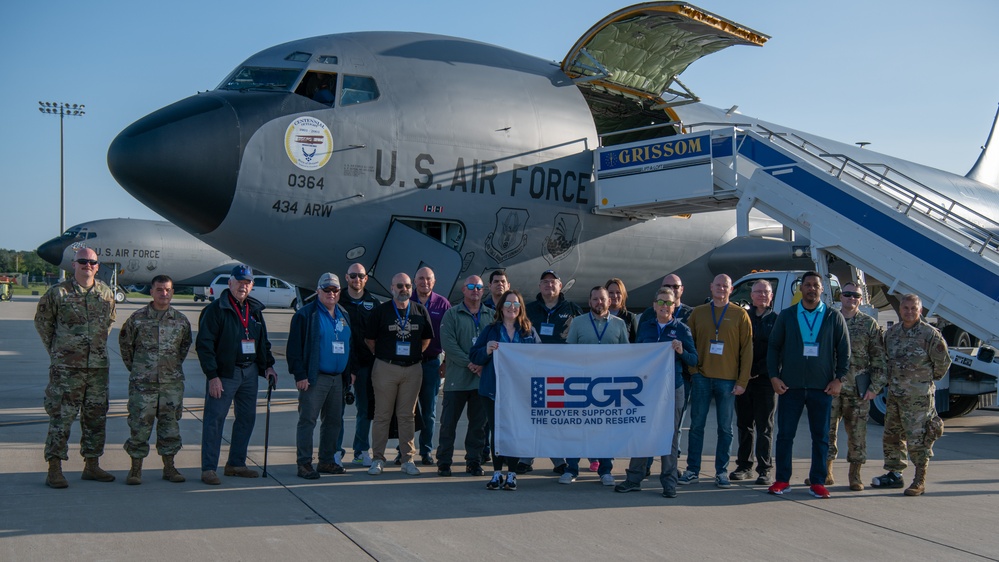 Local bosses get a lift on Air Force aircraft