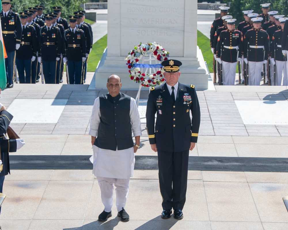 Armed Forces Full Honors Wreath Ceremony