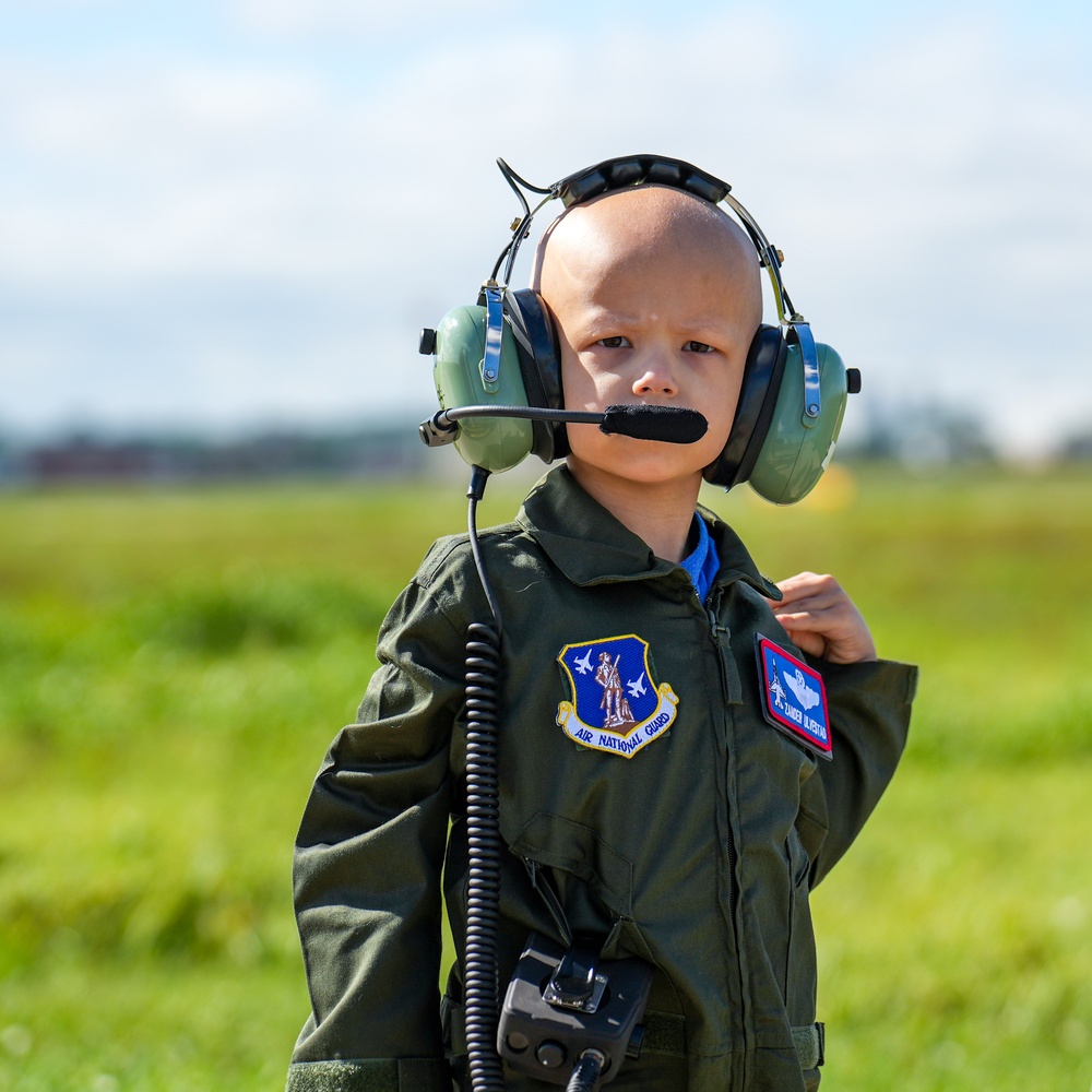 Zander's fighter pilot spirit