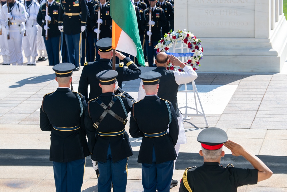 MOD of Thailand's Armed Forces Full Honors Wreath Ceremony