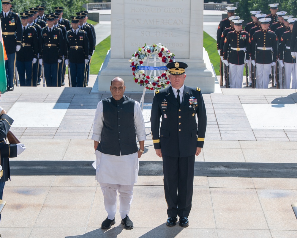 MOD of Thailand's Armed Forces Full Honors Wreath Ceremony