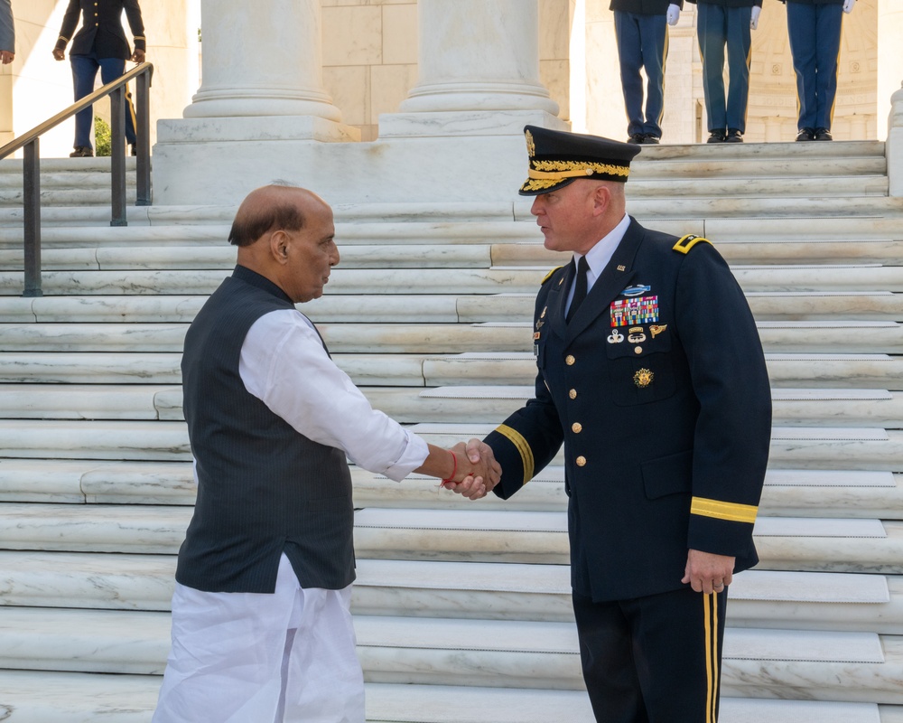 Armed Forces Full Honors Wreath Ceremony