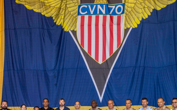 Members of Moroccan Military visit USS Carl Vinson