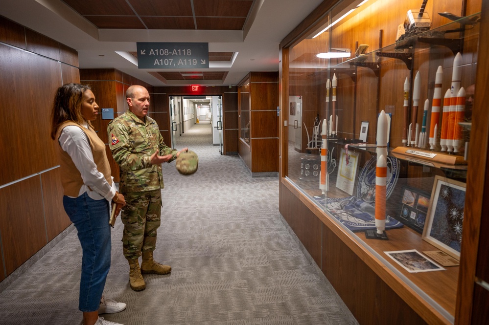 U.S. Space Forces – Space hosts Colorado Senator Military Legislative Aide