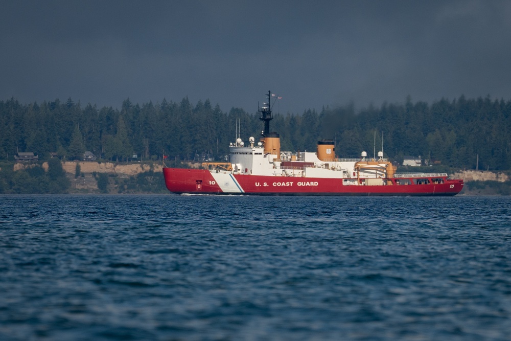 U.S. Coast Guard Cutter Polar Star returns to Seattle following dry dock repairs