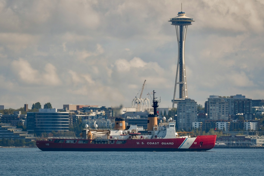 U.S. Coast Guard Cutter Polar Star returns to Seattle following dry dock repairs