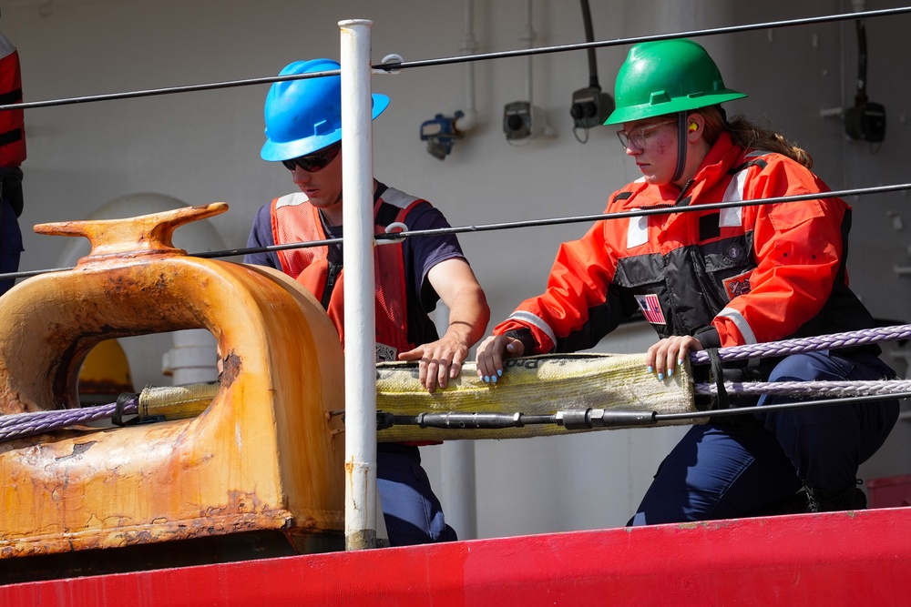 U.S. Coast Guard Cutter Polar Star returns to Seattle following dry dock repairs