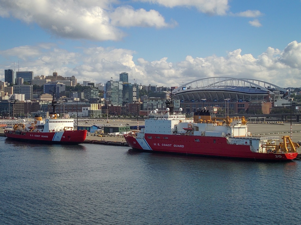 U.S. Coast Guard Cutter Polar Star returns to Seattle following dry dock repairs