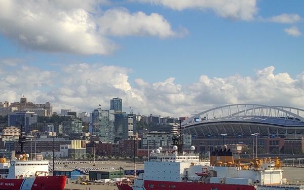 U.S. Coast Guard Cutter Polar Star returns to Seattle following dry dock repairs