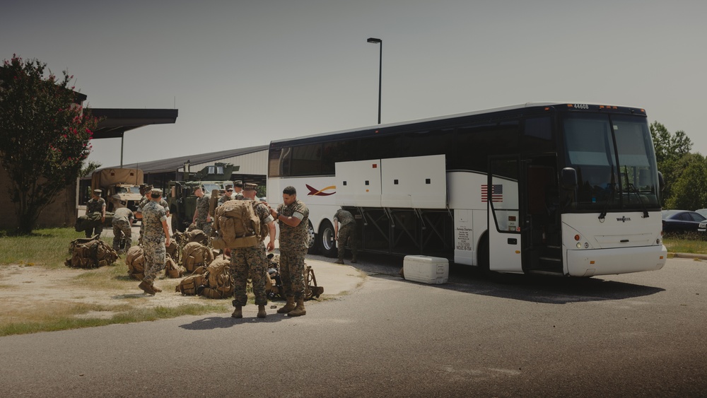 Hotel Battery 2/10 HIRAIN: Gear Checks and Arrival to Fort Liberty