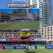 Navy Parachute Team Jumps in Padres Game
