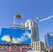 Navy Parachute Team Jumps in Padres Game