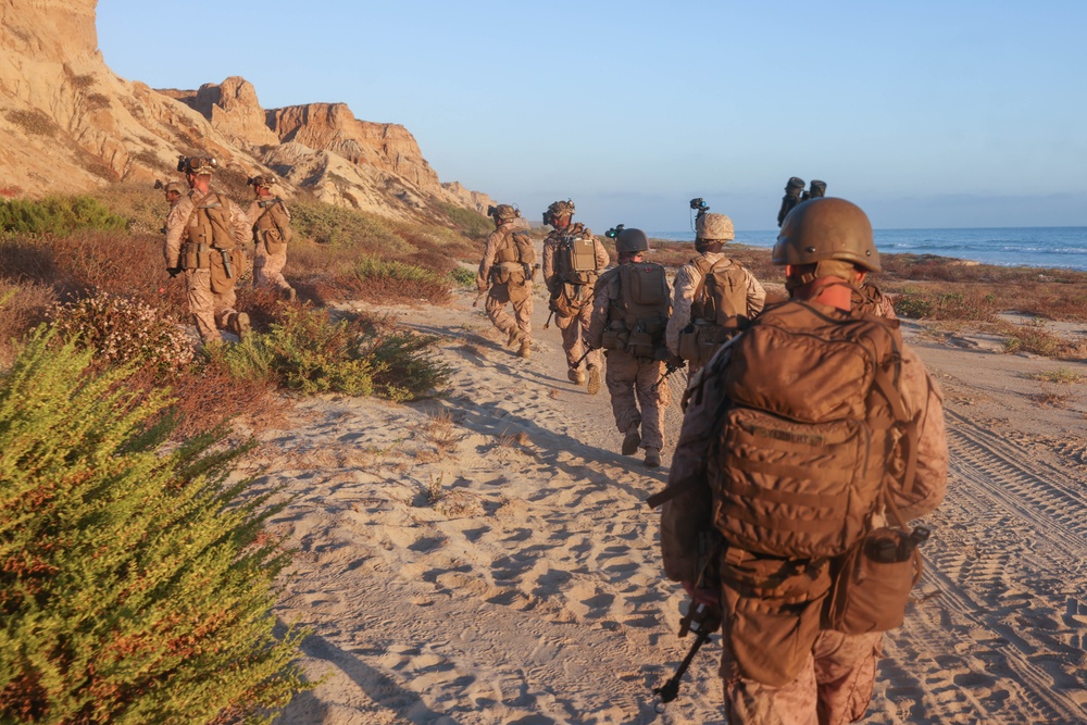 2nd Bn., 4th Marines executes boat raid training