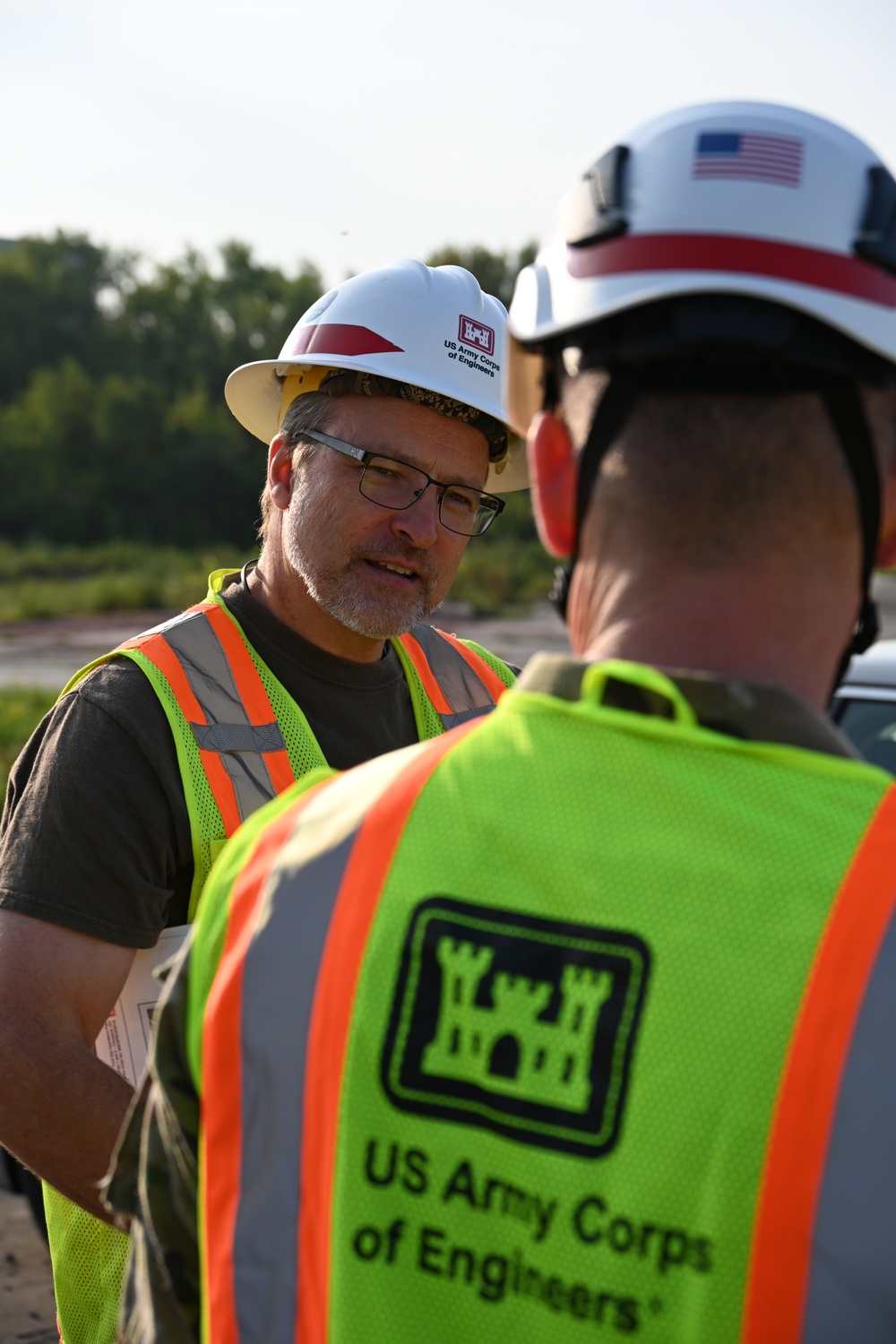 USACE Buffalo District Command Team Visits FUSRAP Harshaw Site