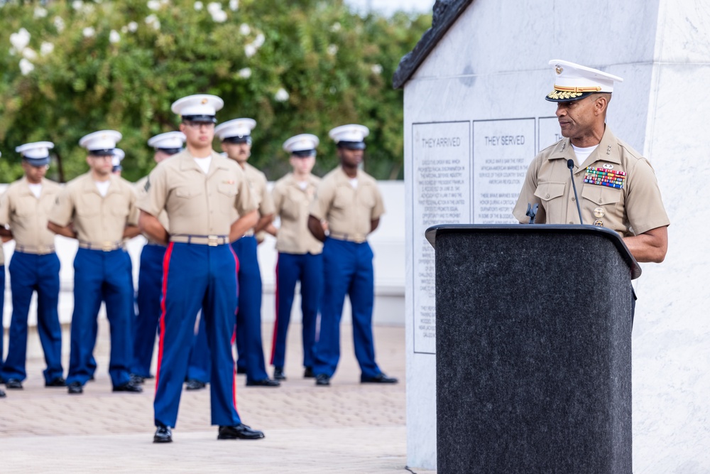 Montford Point Marines Day Ceremony