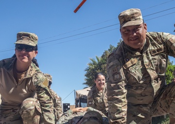 U.S. and Chilean forces conduct joint-simulated casualty evacuation training at Southern Fenix 24