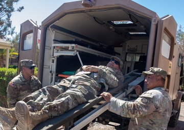 U.S. and Chilean forces conduct joint-simulated casualty evacuation training at Southern Fenix 24