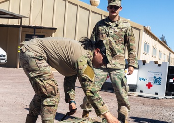 U.S. and Chilean forces conduct joint-simulated casualty evacuation training at Southern Fenix 24