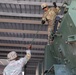 U.S. Soldiers prepare the HIMARS operating vehicle for simulated training during Southern Fenix 24