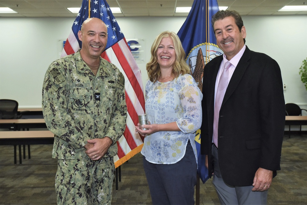 Biologist Honored As NAVFAC EXWC Environmental Restoration Employee of the Year