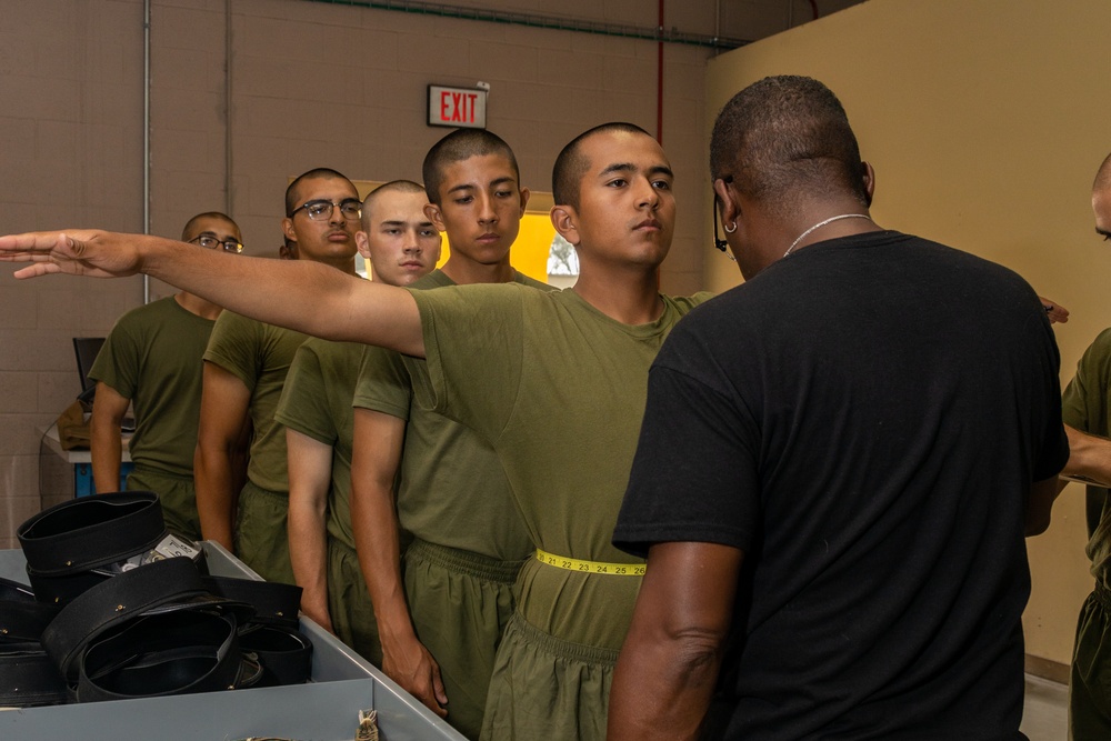 Bravo Company Uniform Fitting