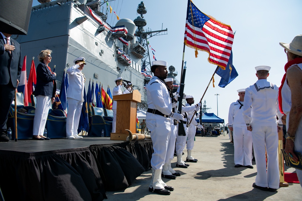 USS Cowpens Decommissioning Ceremony