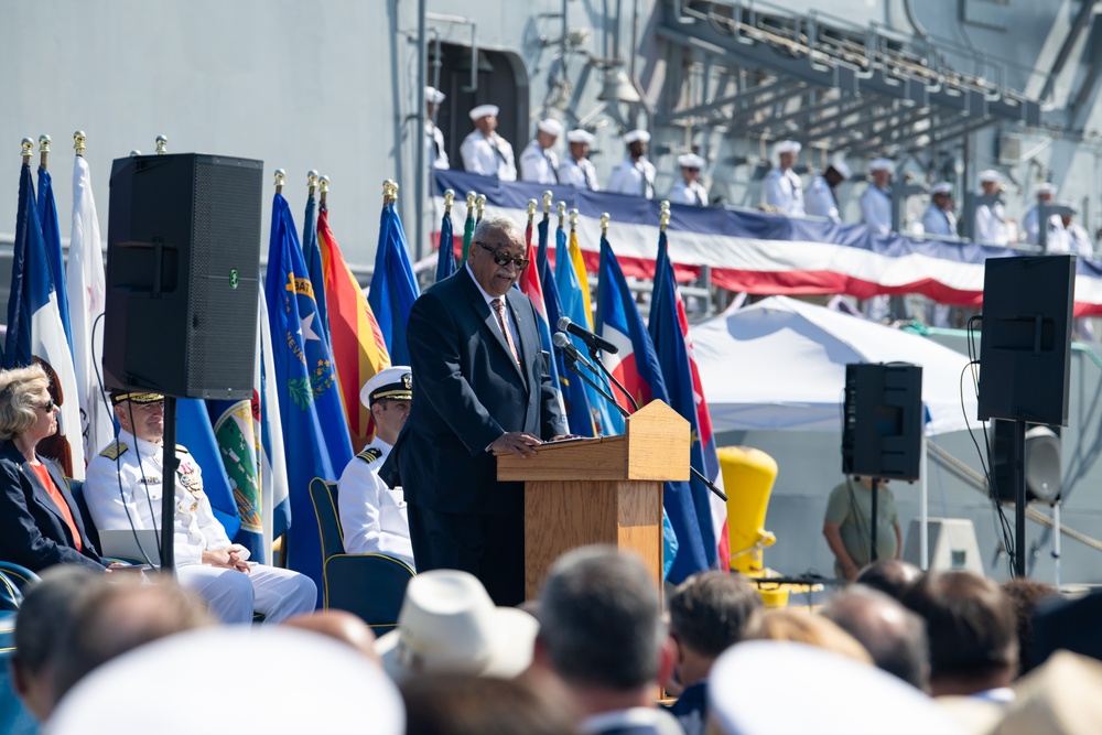 USS Cowpens Decommissioning Ceremony