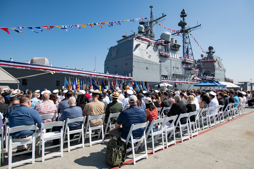 USS Cowpens Decommissioning Ceremony