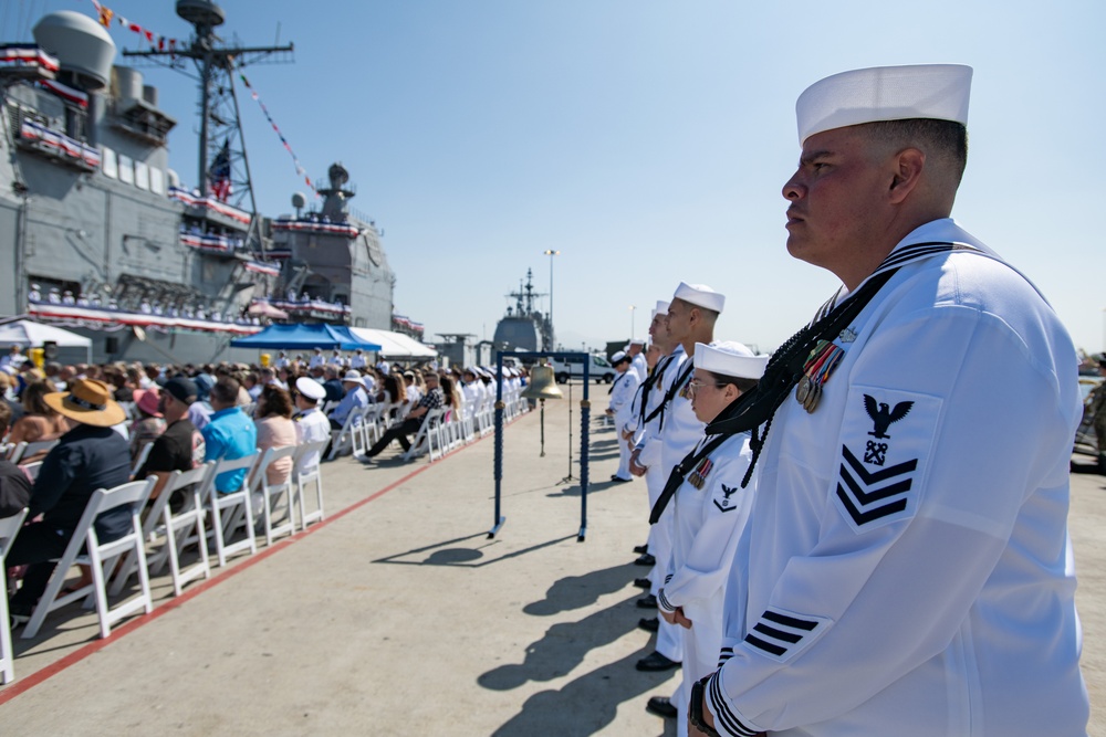 USS Cowpens Decommissioning Ceremony