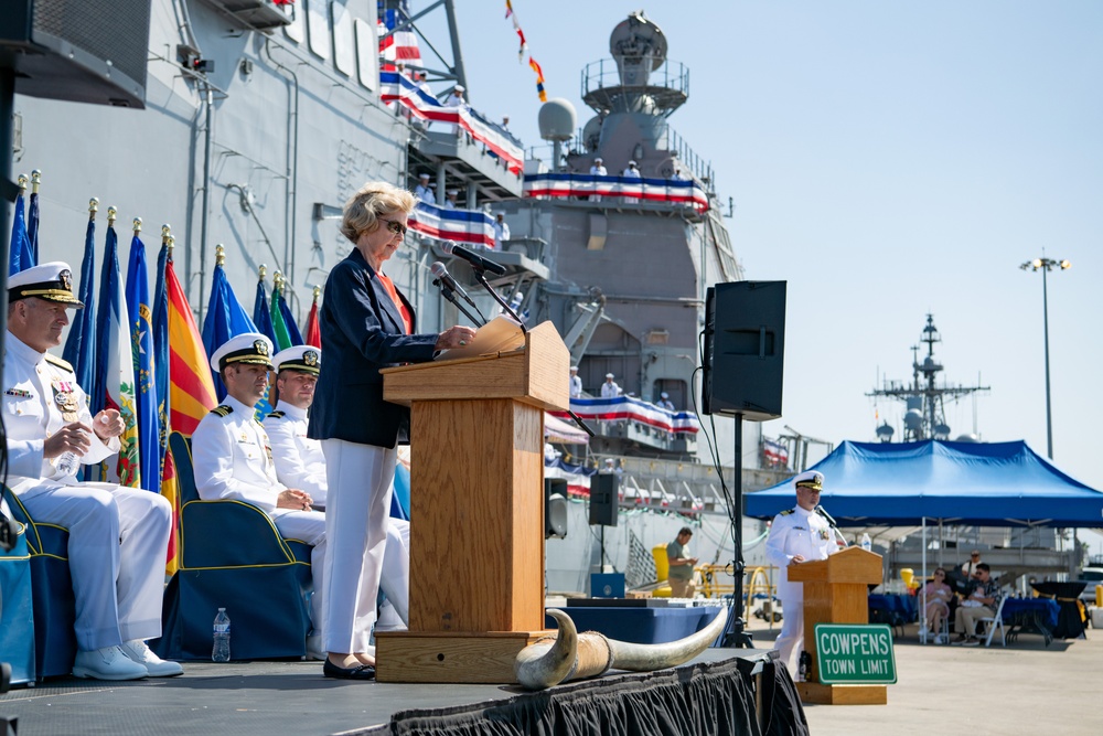 USS Cowpens Decommissioning Ceremony