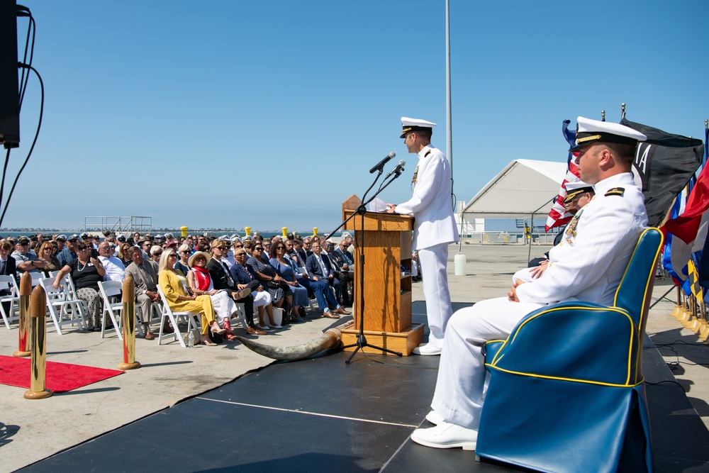 USS Cowpens Decommissioning Ceremony